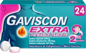 Gaviscon Extra Chewable Tablets