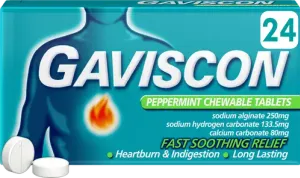 Gaviscon Peppermint Chewable Tablets